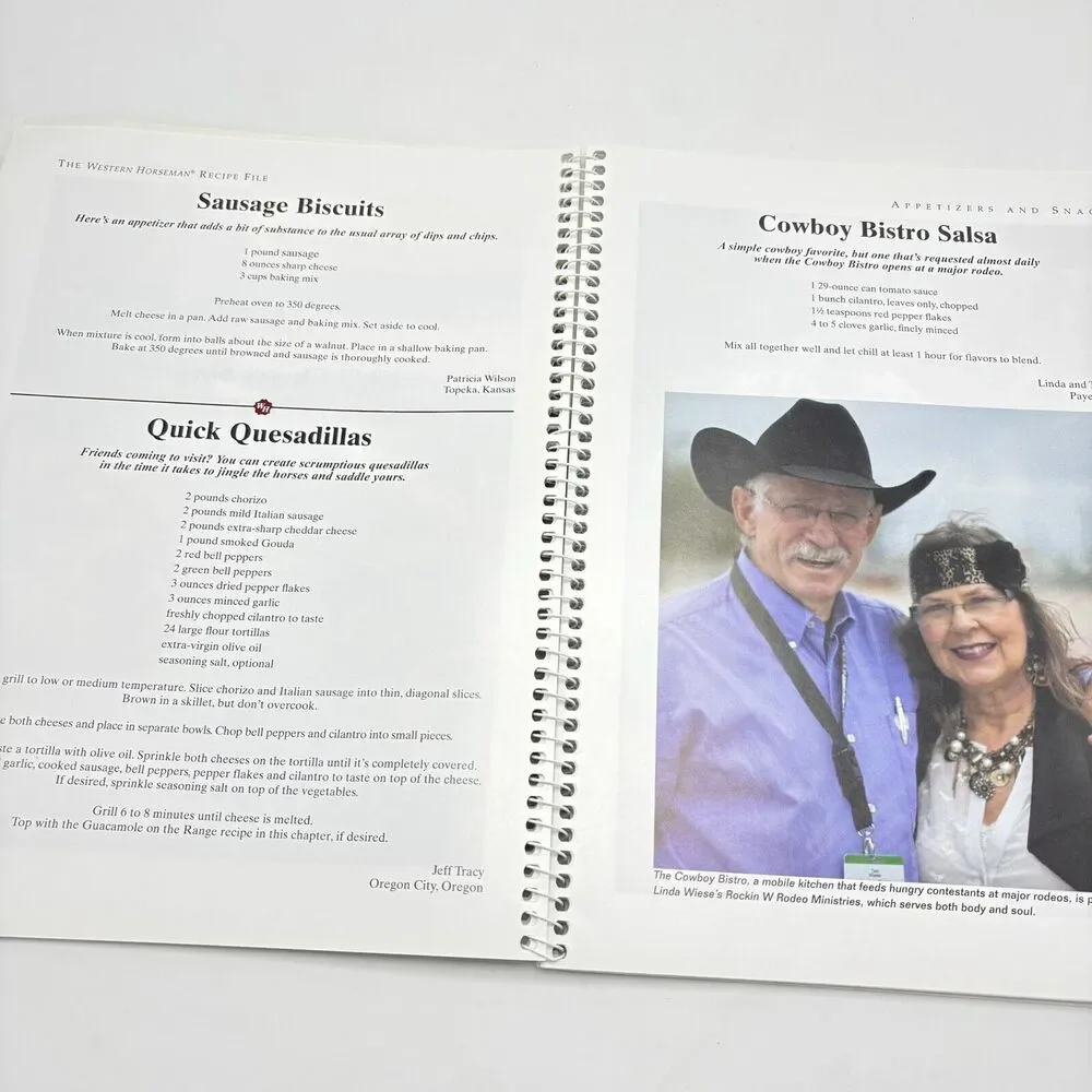 Western Horseman Magazine Recipe File Cookbook Cowboy Style Cooking at Its Best